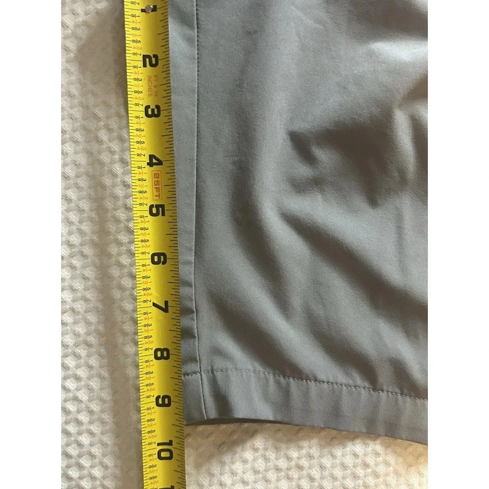 Adidas Men's Light Gray Mid Rise Golf Shorts Size 40 Primegreen  (9.5